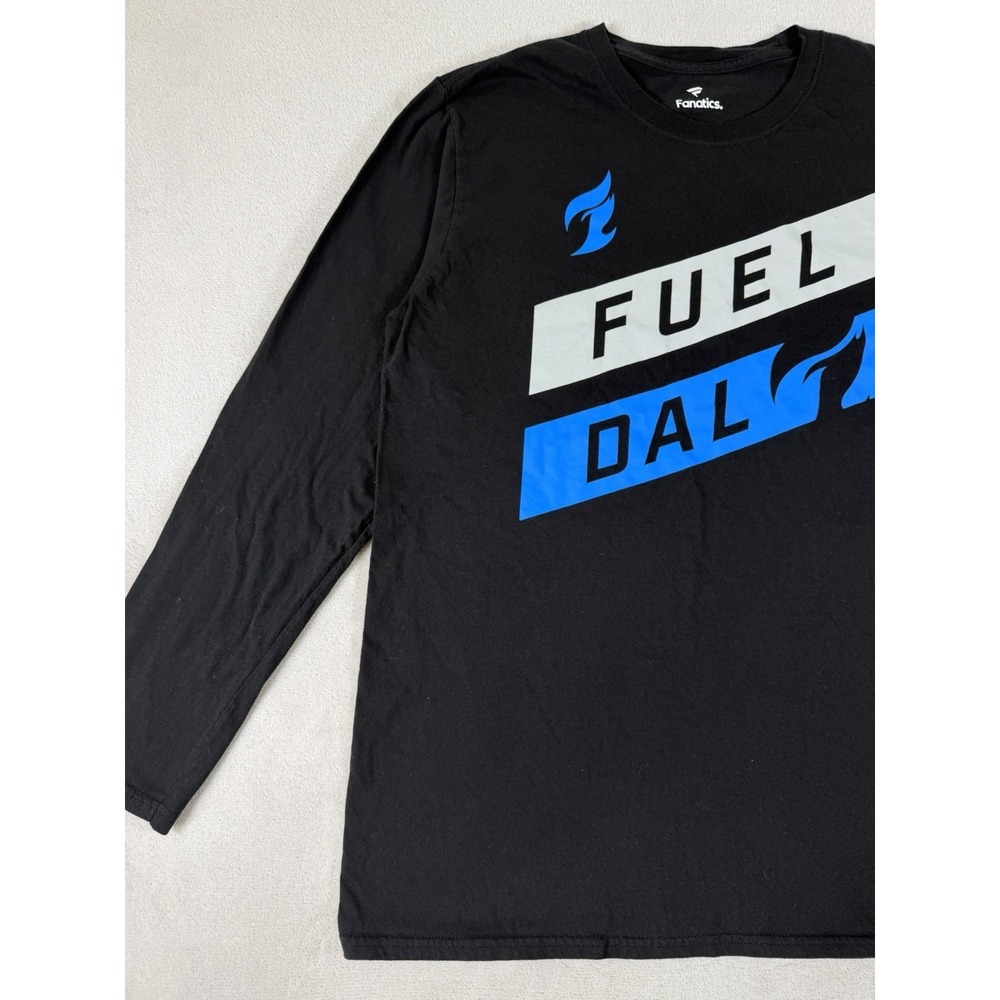 Fanatics Dallas Fuel Overwatch League Long Sleeve T Shirt Mens Large Black - Picture 7 of 16